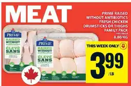 Food Basics Prime Raised Without Antibiotics Fresh Chicken offer