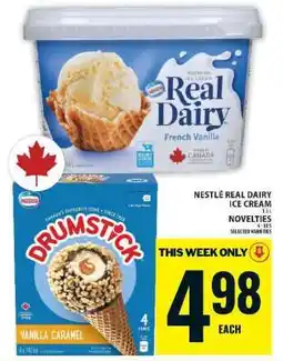 Food Basics Nestlé Real Dairy Ice Cream offer
