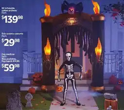 Walmart 10' inflatable spider archway offer