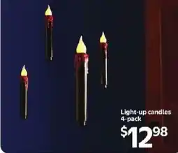 Walmart Light-up candles 4-pack offer