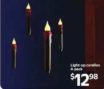 Light-up candles 4-pack