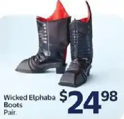 Walmart Wicked Elphaba Boots offer