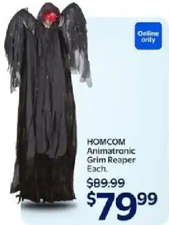 HOMCOM Animatronic Grim Reaper
