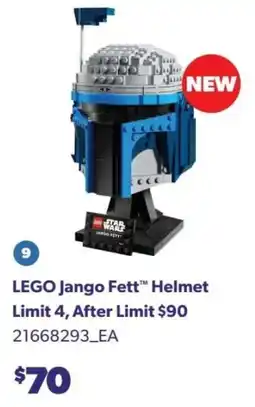 Real Canadian Superstore Lego jango fett helmet offer