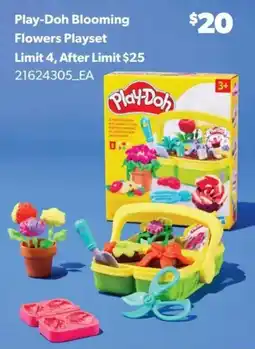 Real Canadian Superstore Play-Doh Blooming Flowers Playset offer