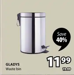JYSK GLADYS Waste bin offer