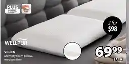 JYSK VIGLEN Memory foam pillow offer
