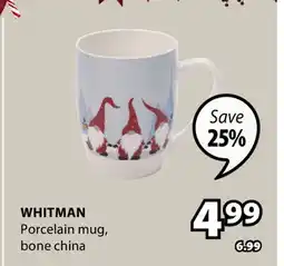 JYSK WHITMAN Porcelain mug offer
