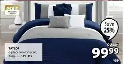 JYSK TAYLOR 6-piece comforter set offer