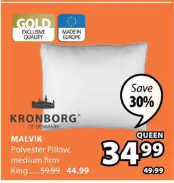 JYSK MALVIK Polyester Pillow offer