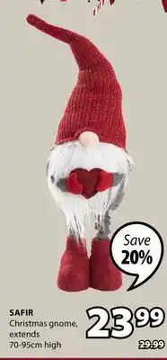 JYSK SAFIR Christmas gnome, extends offer