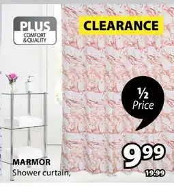 JYSK MARMOR Shower curtain offer