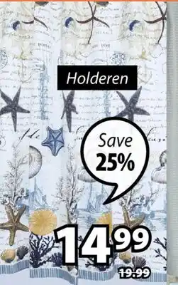 JYSK Holderen Shower Curtains offer