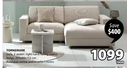 JYSK TORNEMARK Sofa, 2-seater offer