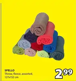 JYSK SPELLO Throw offer