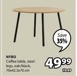JYSK NYBO Coffee table offer