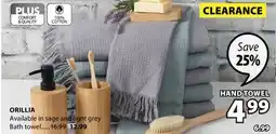 JYSK ORILLIA Hand Towel offer