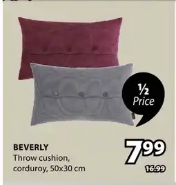 JYSK BEVERLY Throw cushion offer