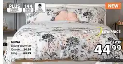 JYSK MONA Duvet cover set offer
