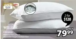 JYSK STROKKEN Memory foam pillow offer