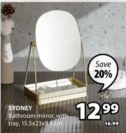 JYSK SYDNEY Bathroom mirror offer