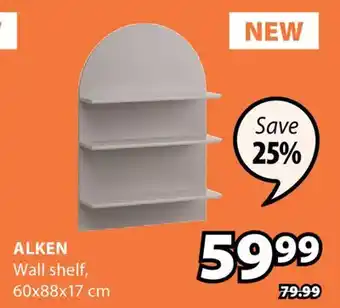 JYSK ALKEN Wall shelf offer