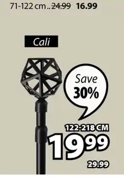 JYSK Cali Single Curtain Rod Kit offer