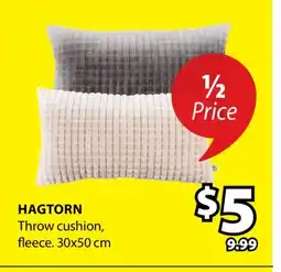 JYSK HAGTORN Throw cushion offer
