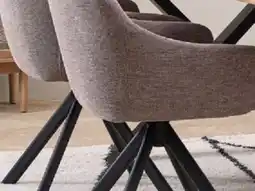 JYSK ROSTRUP Swivel dining chair offer