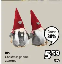 JYSK RIS Christmas gnome offer