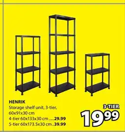 JYSK HENRIK Storage shelf unit offer