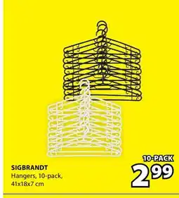 JYSK SIGBRANDT Hangers offer