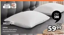 JYSK STRYN Memory foam pillow offer