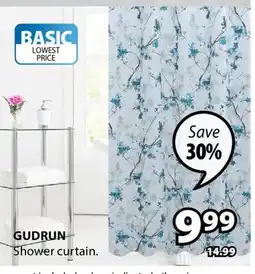 JYSK GUDRUN Shower curtain offer