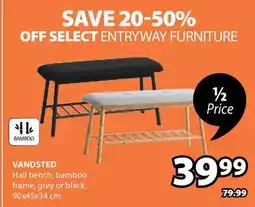 JYSK VANDSTED Hall bench offer