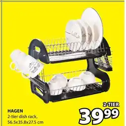 JYSK HAGEN 2-tier dish rack offer