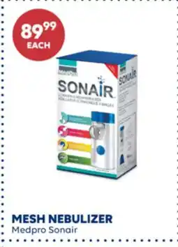 Wellwise by Shoppers MEDPRO SONAIR MESH NEBULIZER offer
