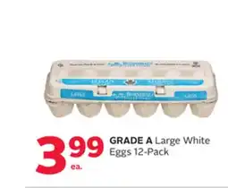 Rexall GRADE A Large White Eggs 12-Pack offer