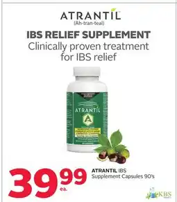 Rexall ATRANTIL IBS Supplement Capsules offer