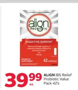 Rexall ALIGN IBS Relief Probiotic Value Pack offer