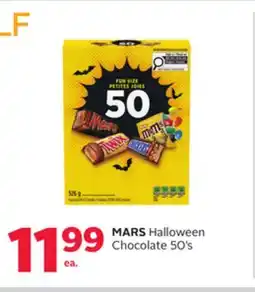 Rexall MARS Halloween Chocolate offer