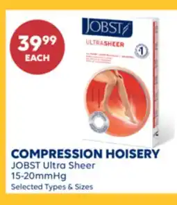 Wellwise by Shoppers COMPRESSION HOISERY JOBST Ultra Sheer offer