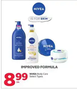 Rexall NIVEA Body Care offer
