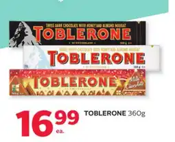 Rexall TOBLERONE offer