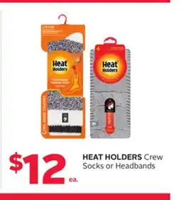 Rexall HEAT HOLDERS Crew Socks or Headbands offer