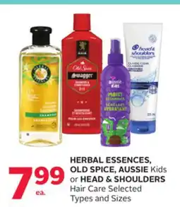 Rexall HERBAL ESSENCES, OLD SPICE, AUSSIE Kids or HEAD & SHOULDERS Hair Care offer