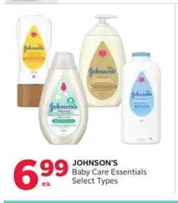 Rexall JOHNSON'S Baby Care Essentials offer