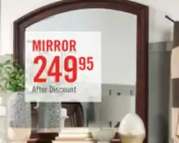 The Brick Chelsea Bedroom Dresser Mirror - Cherry Brown offer