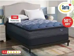 The Brick Serta Back Logic 3.0 Eurotop Plush Queen Mattress offer