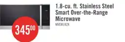 The Brick LG 1.8 Cu. Ft. Smart Over-the-Range Microwave with EasyClean - MVEM1825X offer